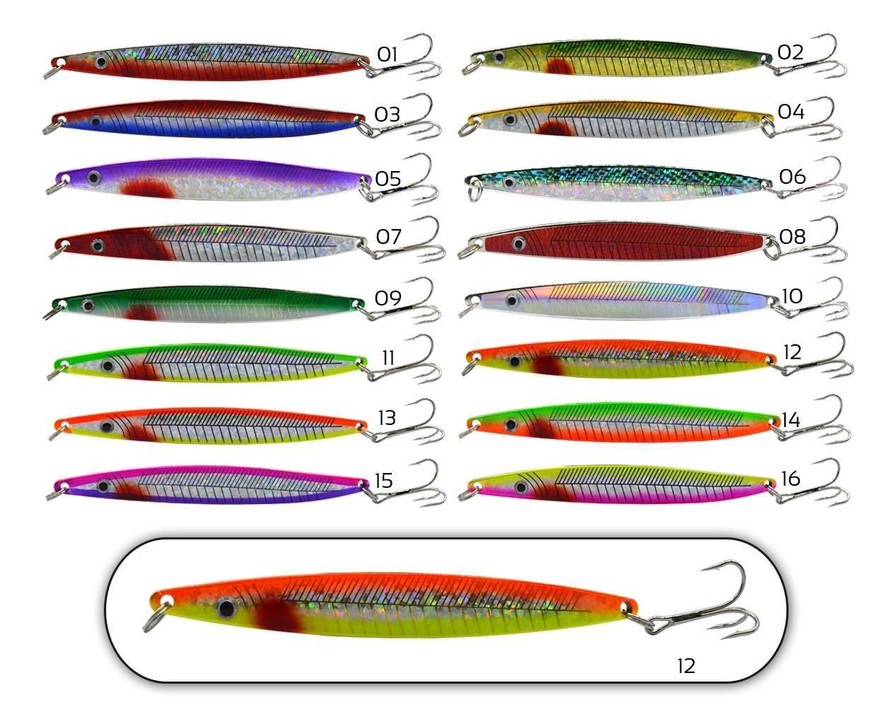Captain 6115 Lüfer Kaşığı 26gr Hunter 105cm - 12