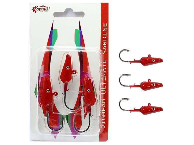 Captain 6457 Jig Head 15gr Ultimate Sardine 3lü Set - 2