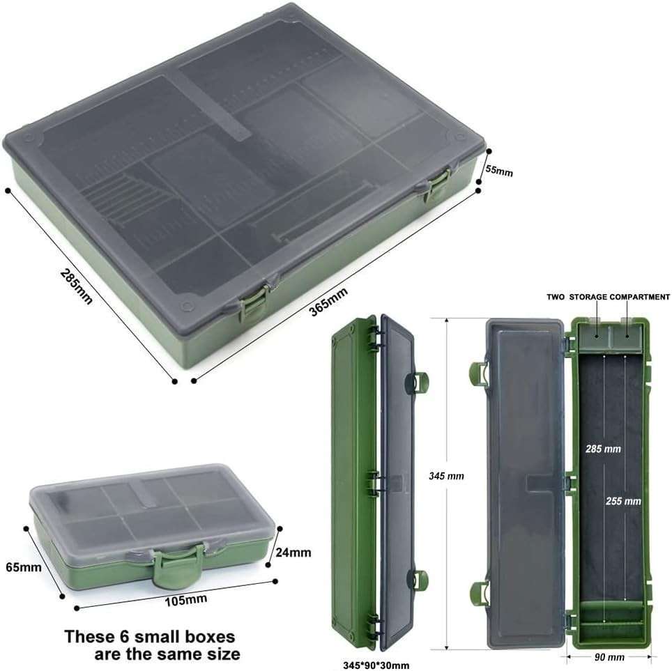 Captain 7122 Carp Box 8li Set 36x30x55cm