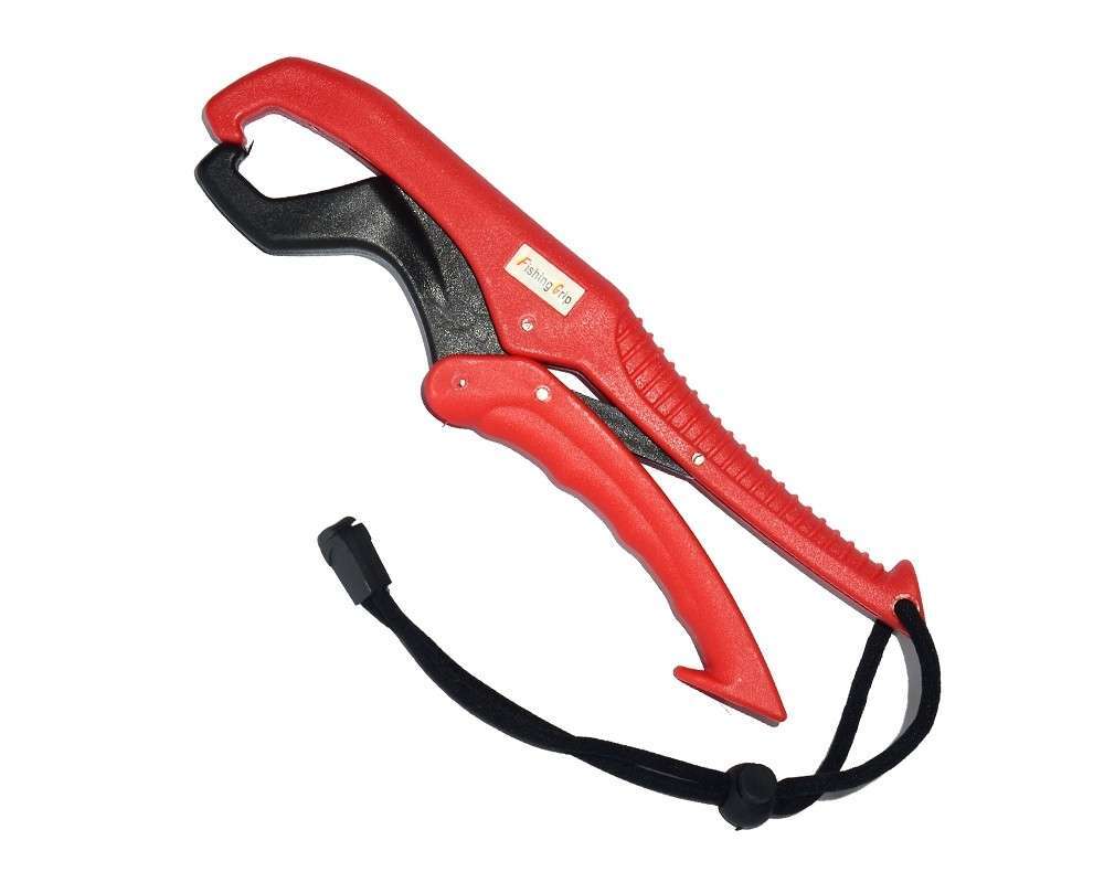 Captain 7505 Grip Plastik Balık Tutucu Askı İpli 25cm - KıRMıZı