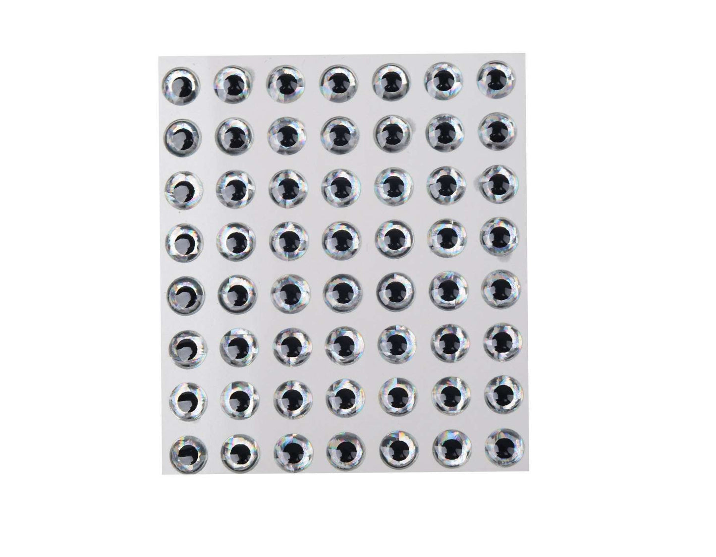 Captain 7633 Göz 8mm Naturel Silikon Damla Göz 49lu Paket