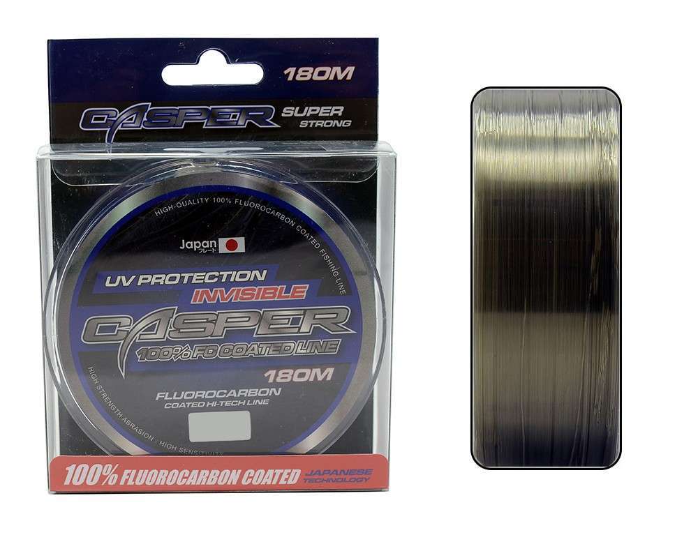 Captain Casper İnvisible %100 FC COATED Misina 180mt - Standart - 0.33 MM