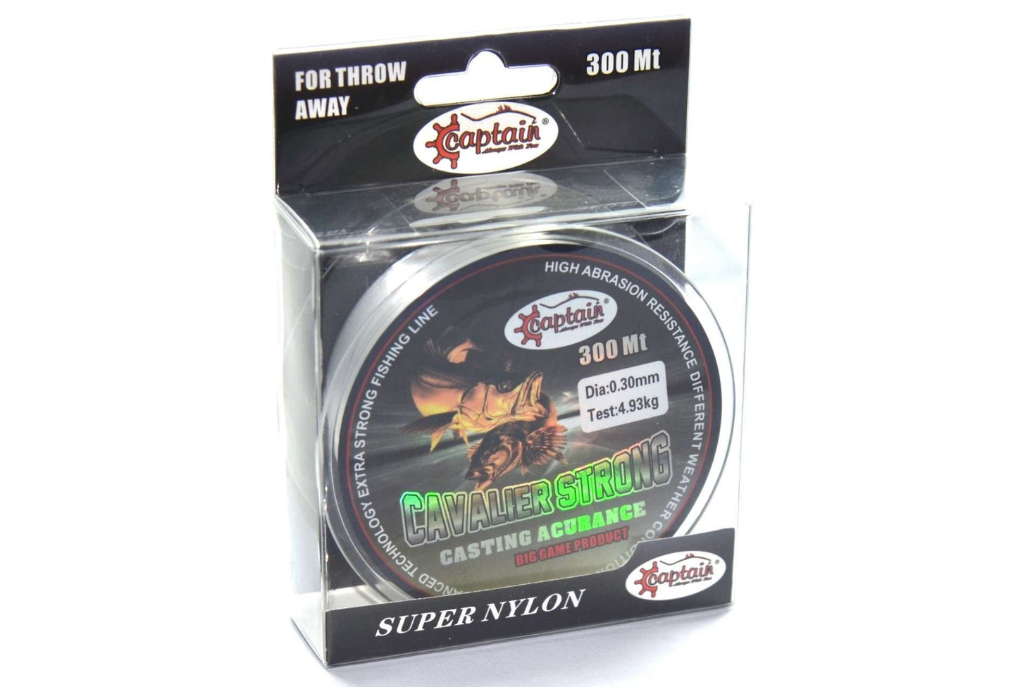 Captain Cavalier Strong 300mt Monofilament Misina Beyaz - Standart - 0.30 MM
