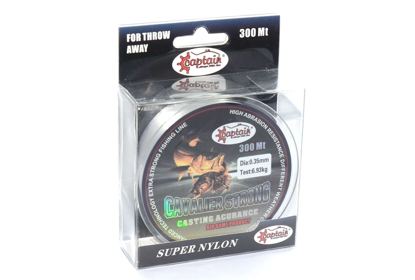 Captain Cavalier Strong 300mt Monofilament Misina Beyaz - Standart - 0.35 MM