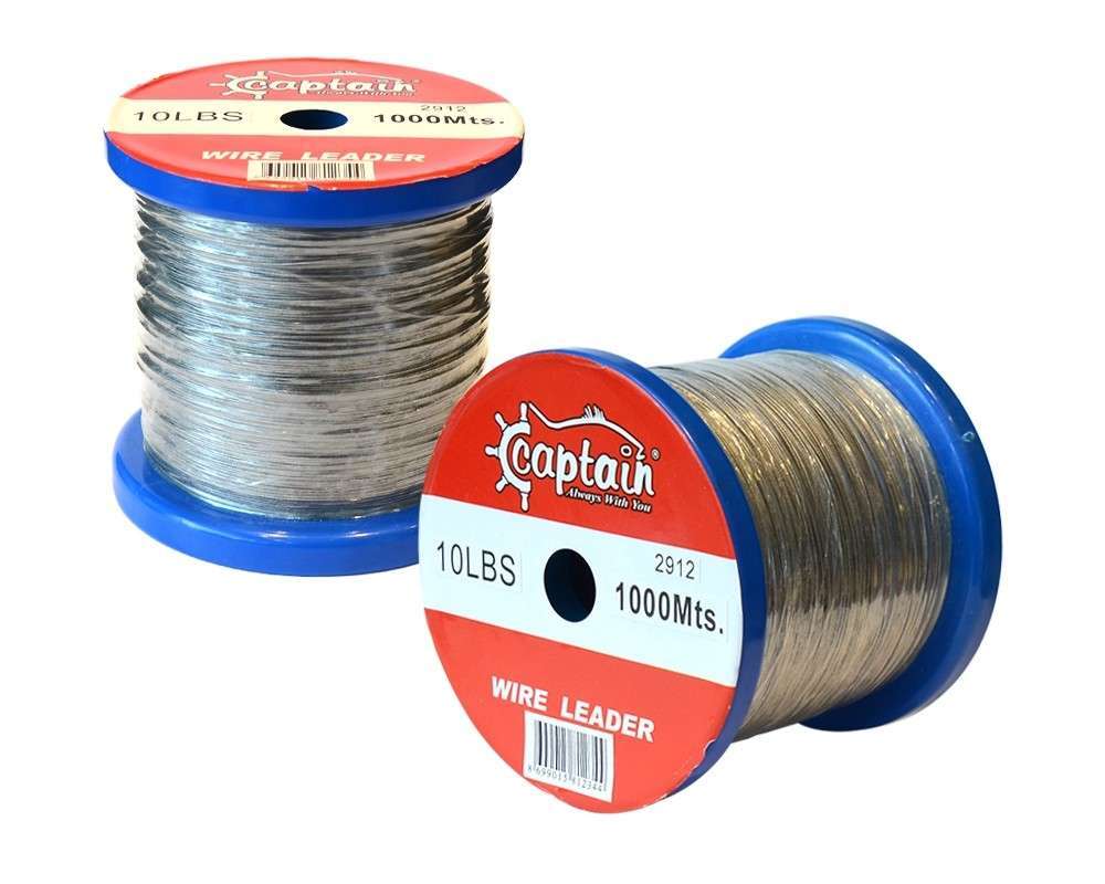 Captain Çelik Tel 1000mt Steel Wire Leader - Standart - 50 LBS