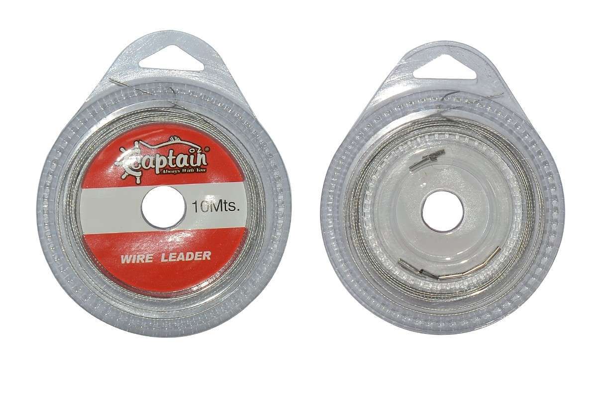 Captain Çelik Tel 10mt Steel Wire Leader - Standart - 30 LBS