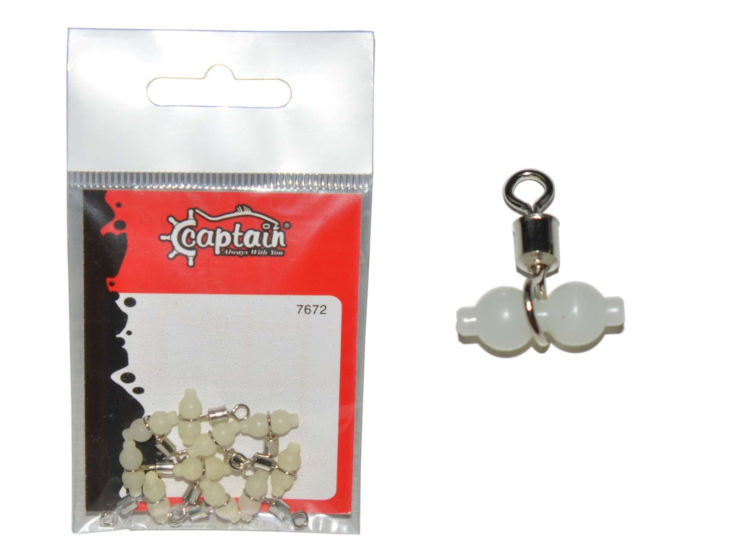 Captain Çift Boncuklu Hazır Takım Fırdöndüsü 10lu Paket - Standart - L