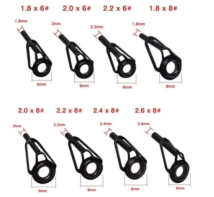Captain Kamış Porselen Uç Seti 80li Kutu Black-Nikel 18-20-22-24-26mm