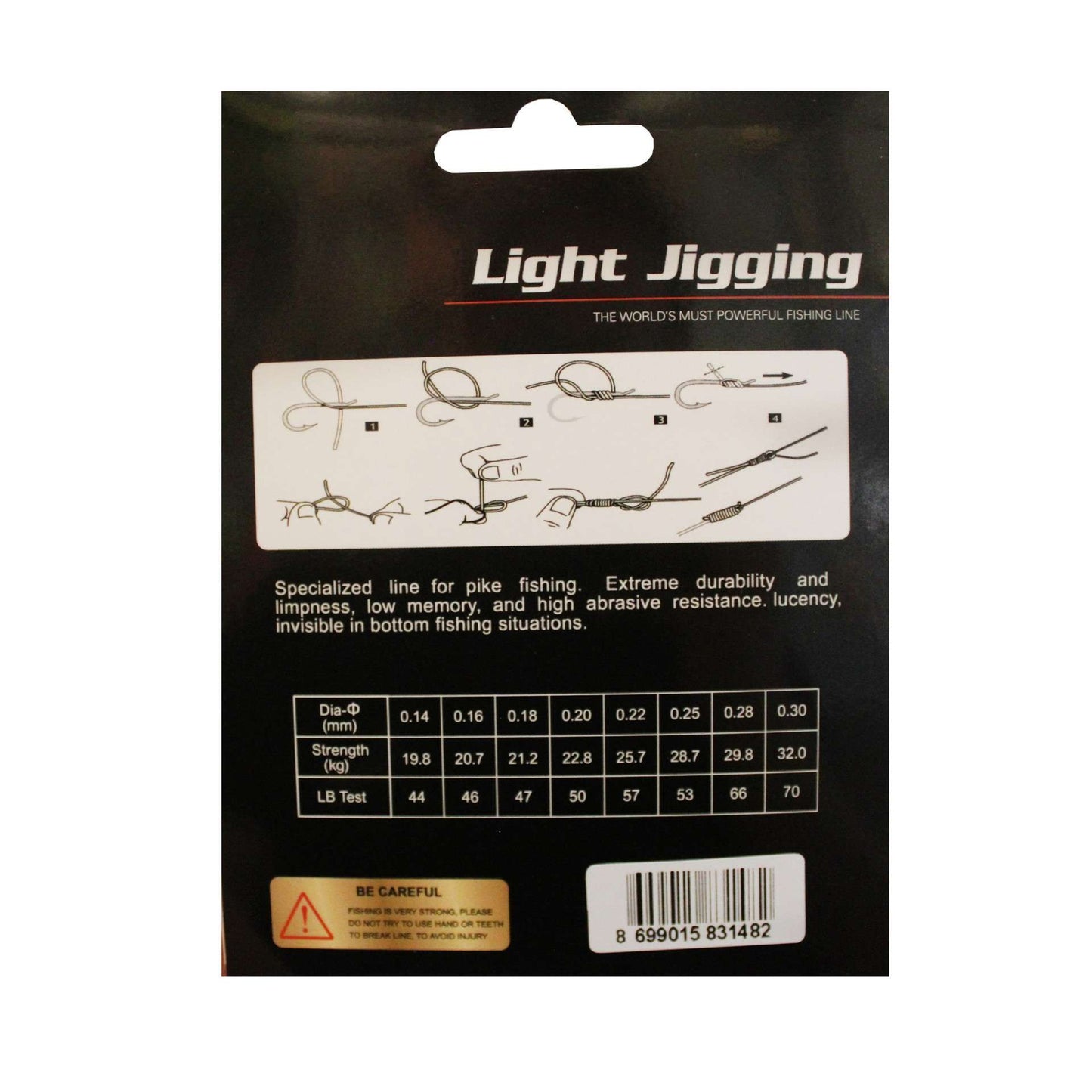 Captain Light Jigging 12X Ultra PE 12 Örgü Jig İpi 300mt Multi Color - Standart - 0.18 MM