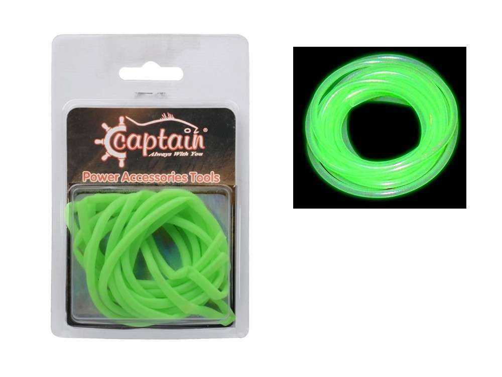 Captain Silikon Hortum Tube 2mt Glow-Luminous - Standart - 3.5 MM