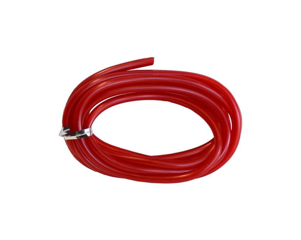 Captain Silikon Hortum Tube 2mt Kırmızı - Standart - 2 MM
