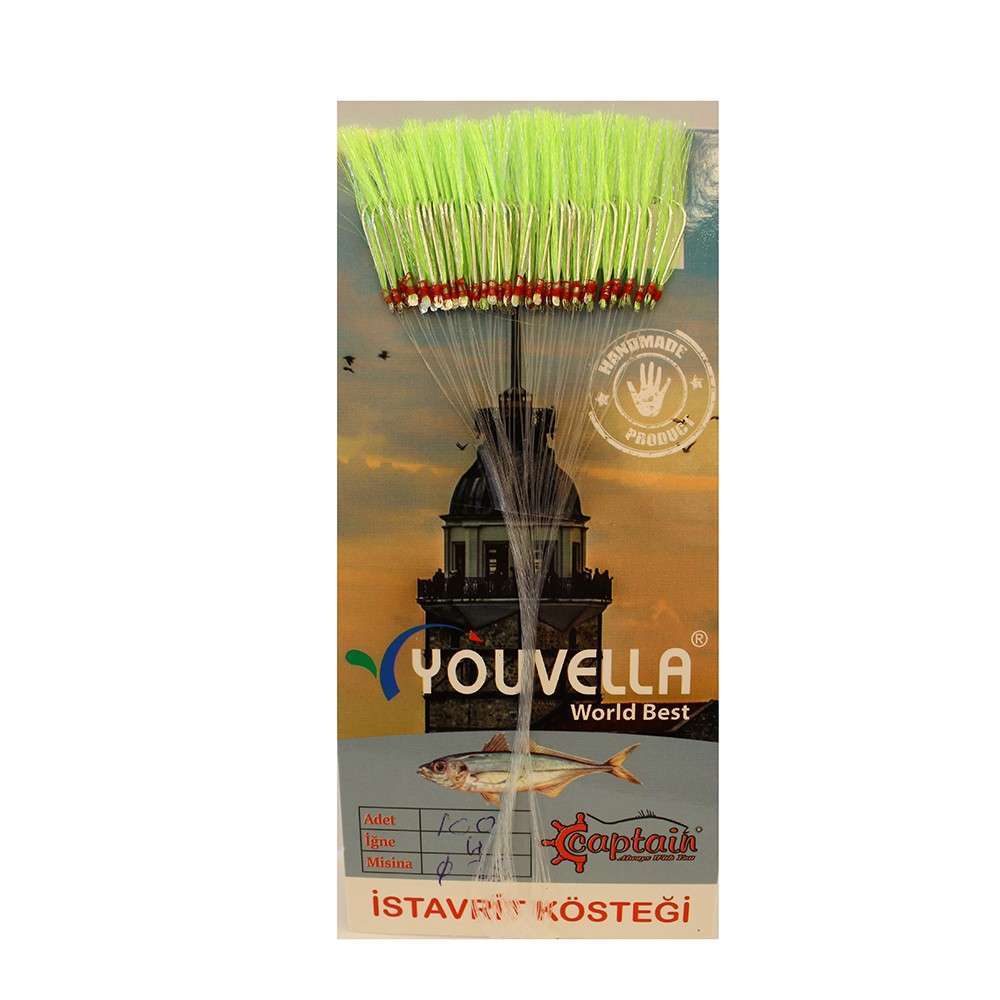 Çinekop Kösteği UV-GLOW Simli Youvella Kartonda 50 İğne 025mm Köstek - 70