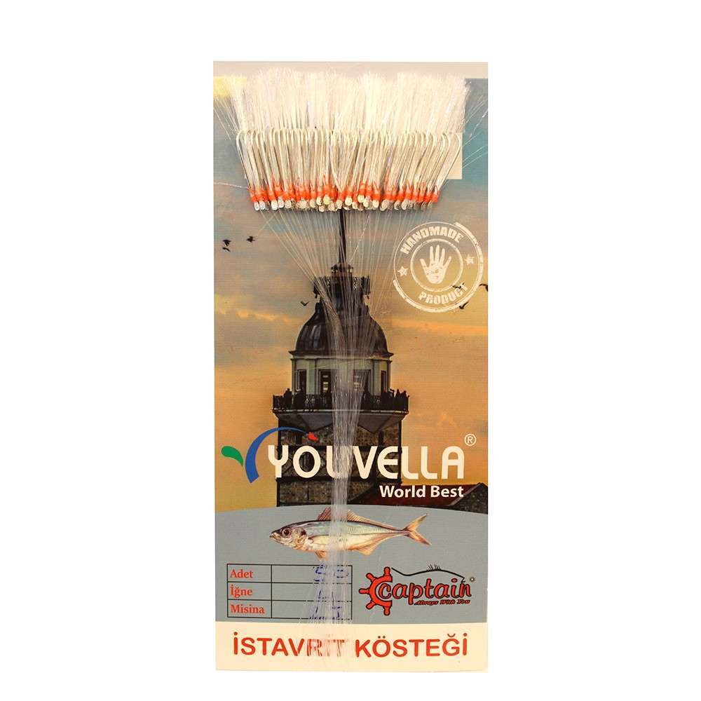 Çinekop Kösteği UV-GLOW Simli Youvella Kartonda 50 İğne 025mm Köstek - 78