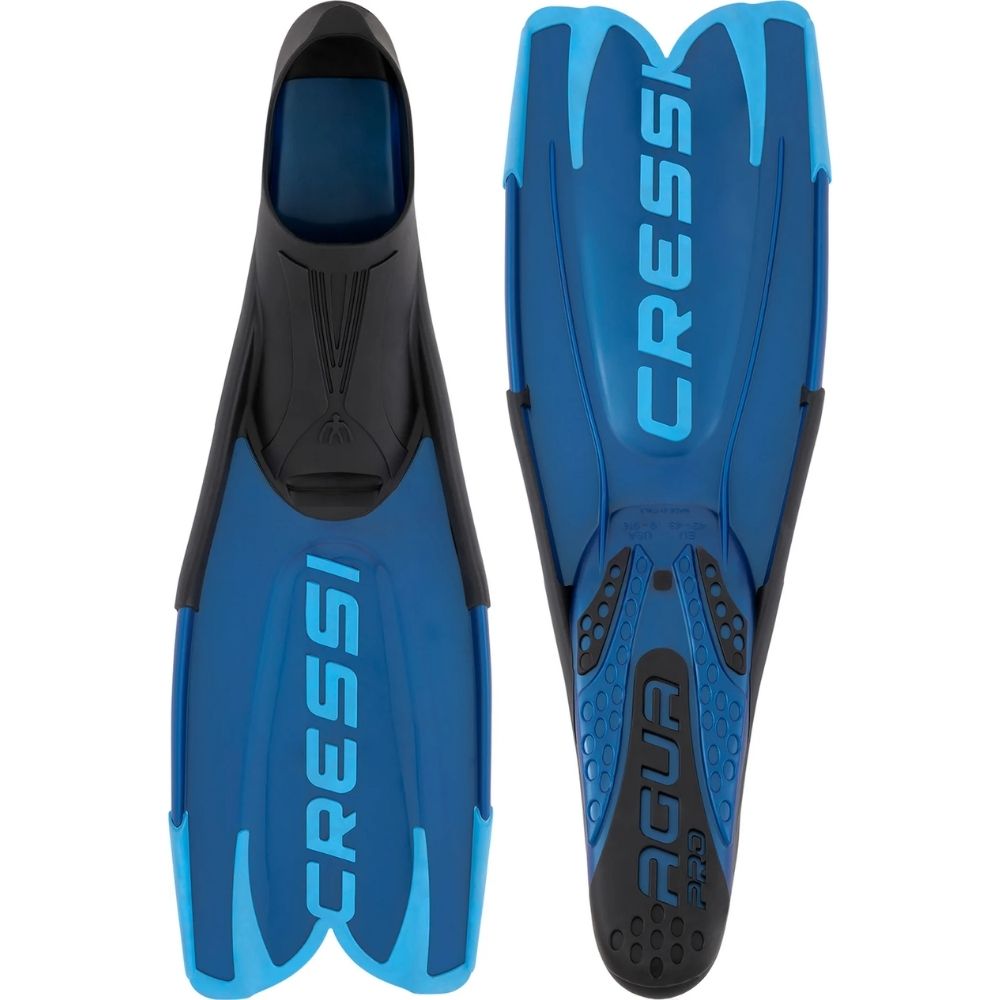 Cressi Agua Pro Dalış Paleti - BLUE/BLUE - NO:42/43