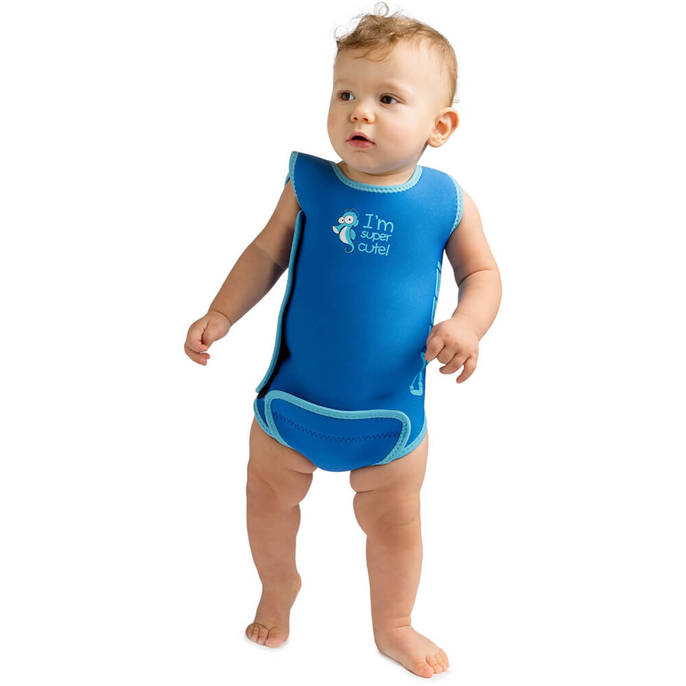 Cressi Babaloo Warmer Bebek Elbisesi - MAVİ - 12 - 18 AY