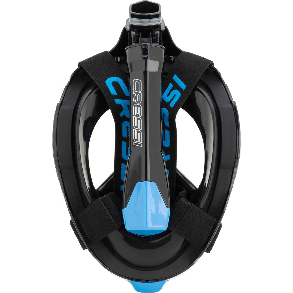 Cressi Bali Tam Yüz Maske - BLACK / BLUE - S/M