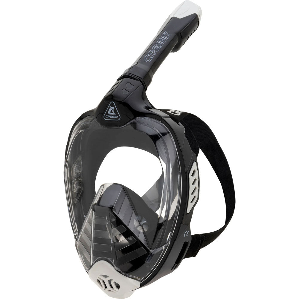 Cressi Bali Tam Yüz Maske - BLACK / GREY - L/XL