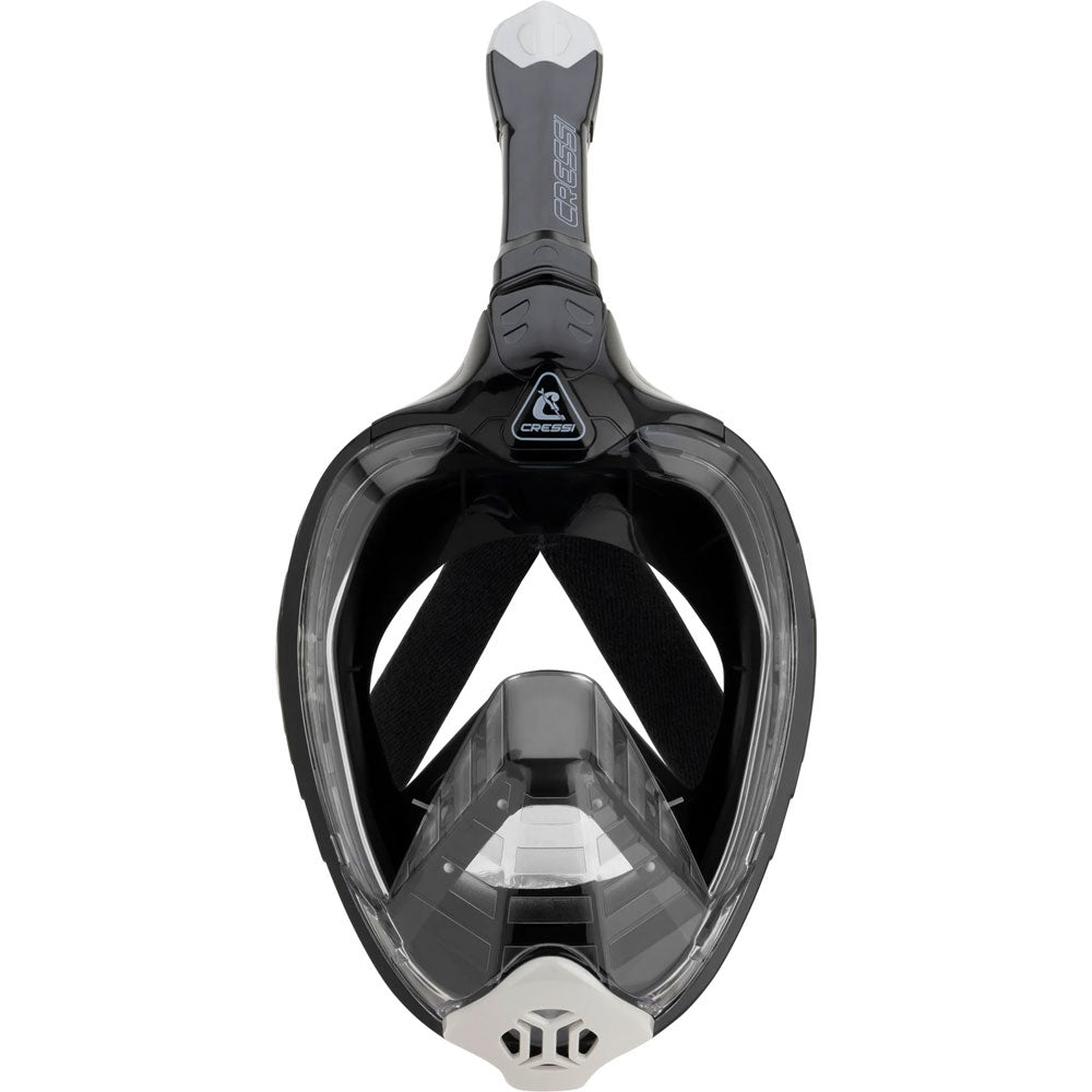 Cressi Bali Tam Yüz Maske - BLACK / GREY - L/XL