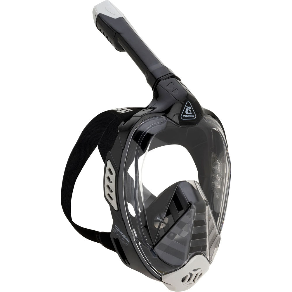 Cressi Bali Tam Yüz Maske - BLACK / GREY - S/M