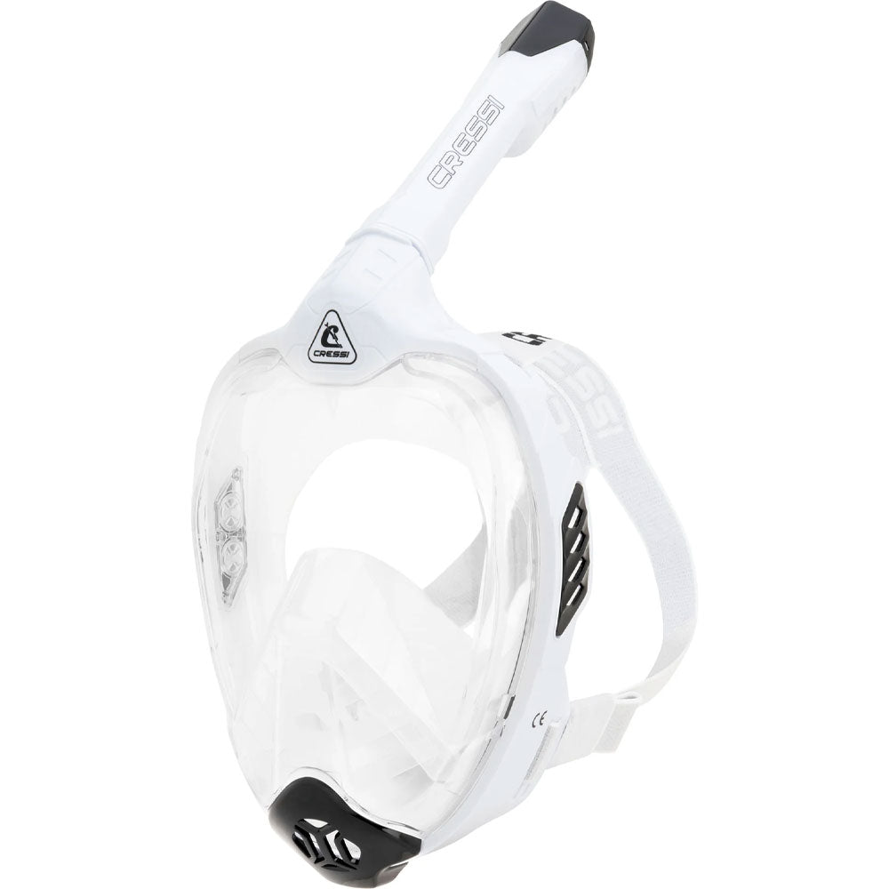 Cressi Bali Tam Yüz Maske - WHITE / BLACK - L/XL