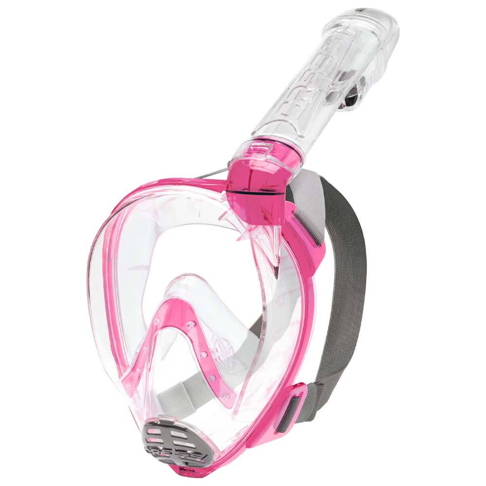 Cressi Baron Çocuk Tam Yüz Maske - CLEAR-PINK