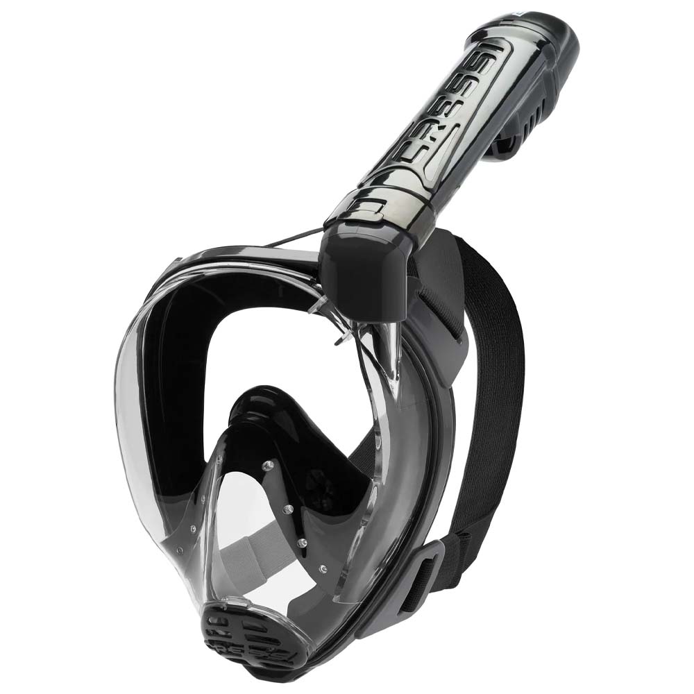 Cressi Baron Tam Yüz Maske - BLACK-BLACK - M - L