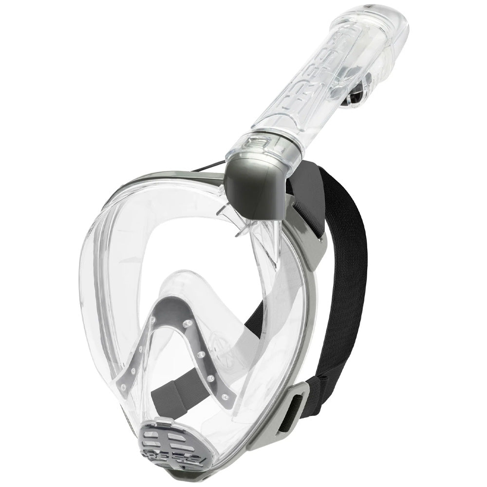 Cressi Baron Tam Yüz Maske - CLEAR-SILVER - M - L
