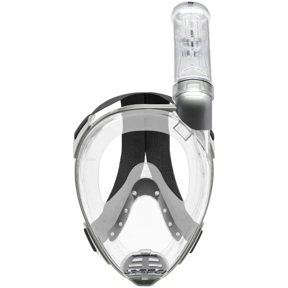 Cressi Baron Tam Yüz Maske - CLEAR-SILVER - M - L
