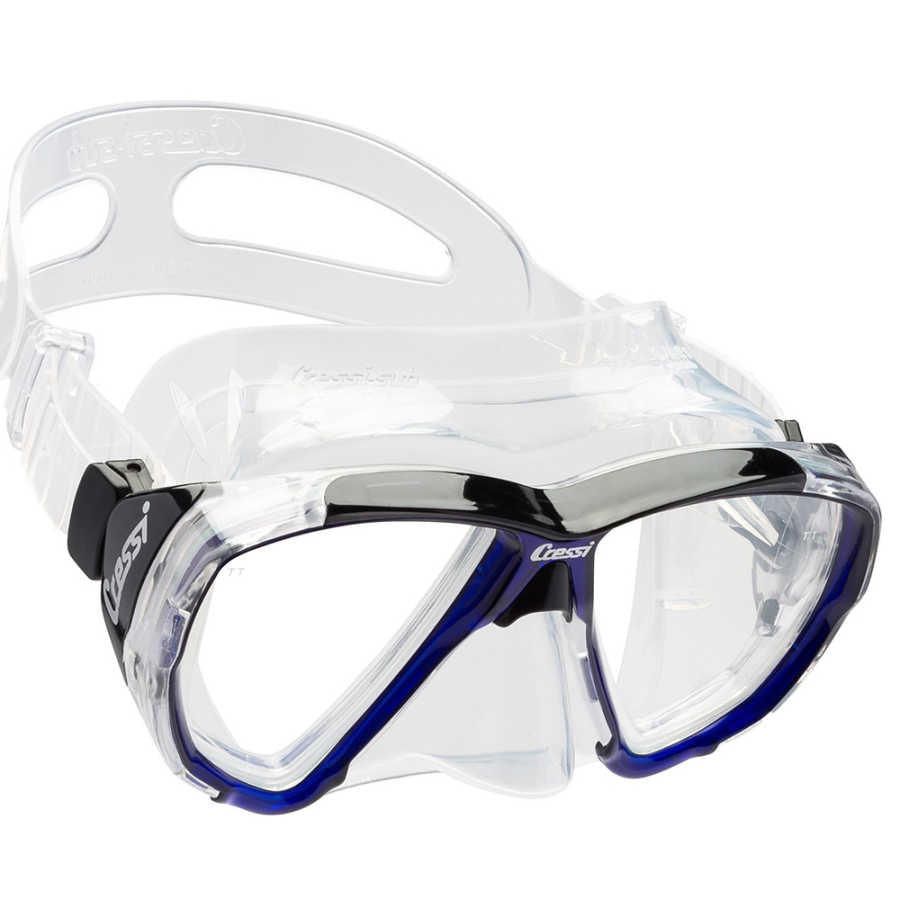 Cressi Big Eyes Dalış Maskesi - CLEAR-BLUE