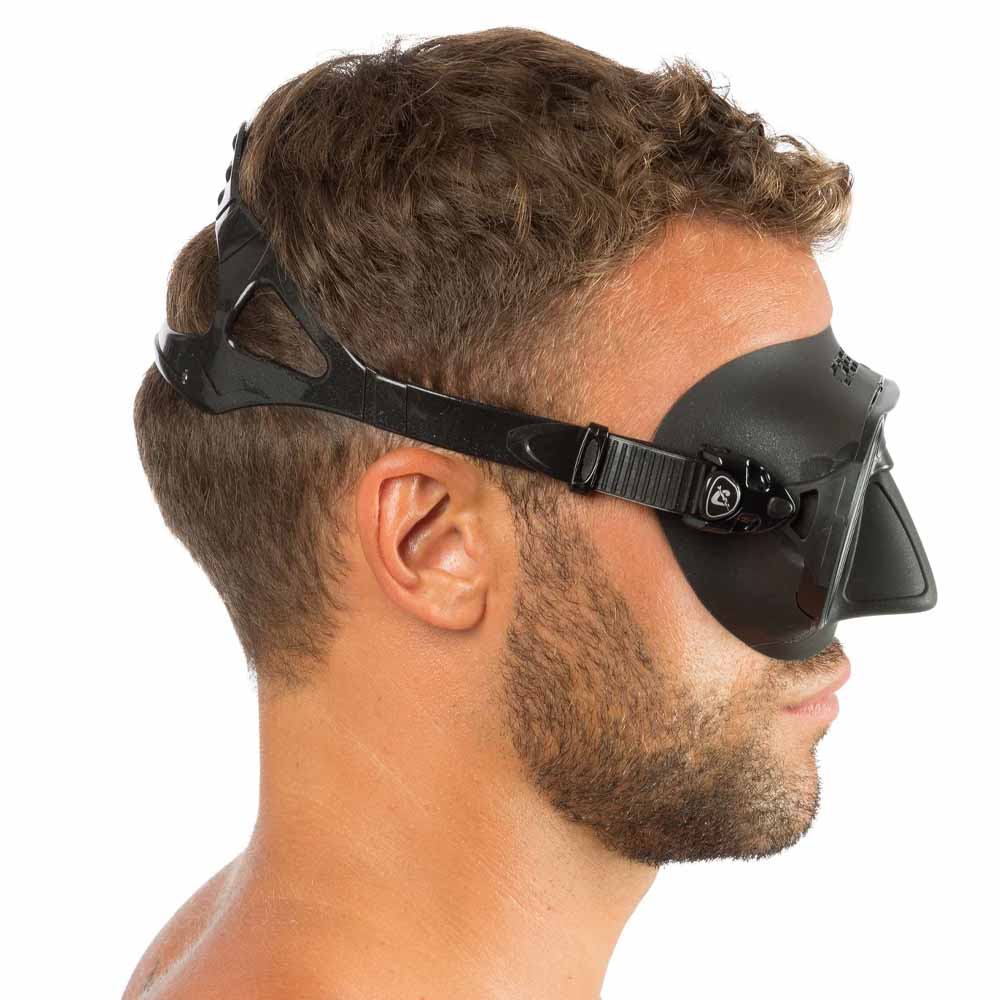 Cressi Calibro Dalış Maskesi - BLACK-BLACK