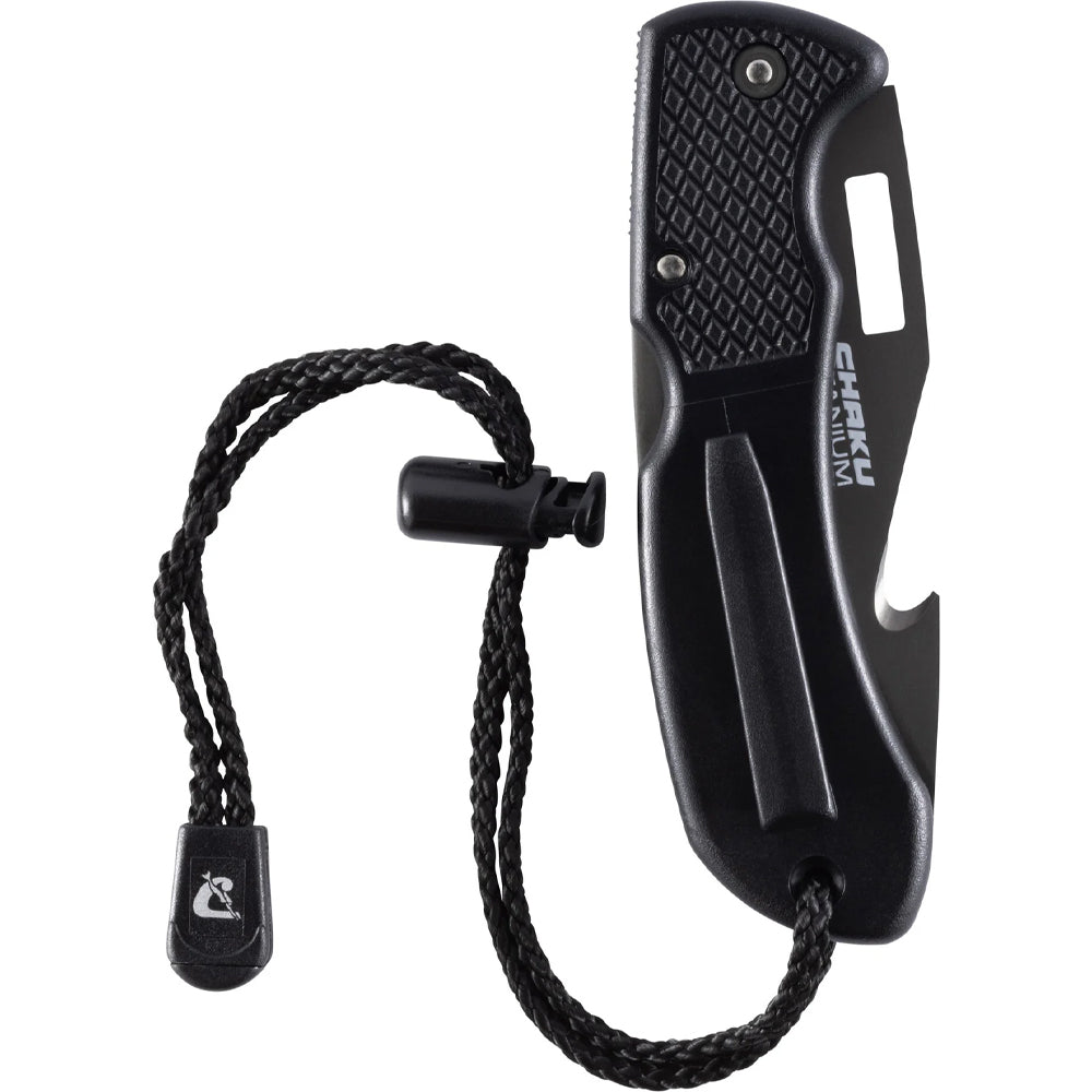 Cressi Chaku Paslanmaz Çelik Dalış Bıçağı - BLACK - TITANIUM