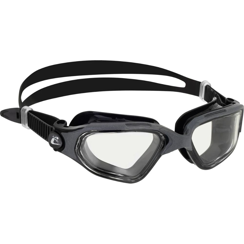 Cressi Clear Eyes Yüzücü Gözlüğü - BLACK-GREY