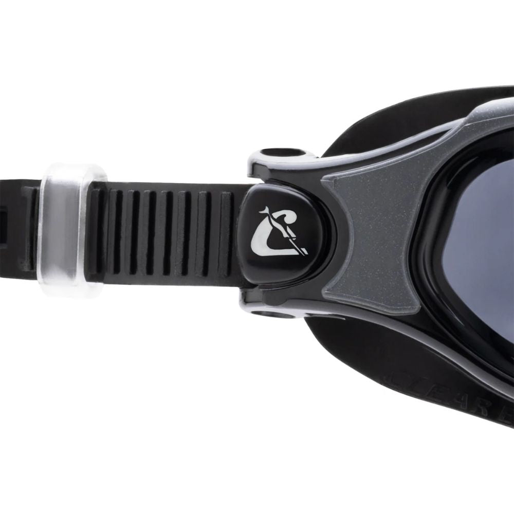Cressi Clear Eyes Yüzücü Gözlüğü - BLACK-GREY SMOKED