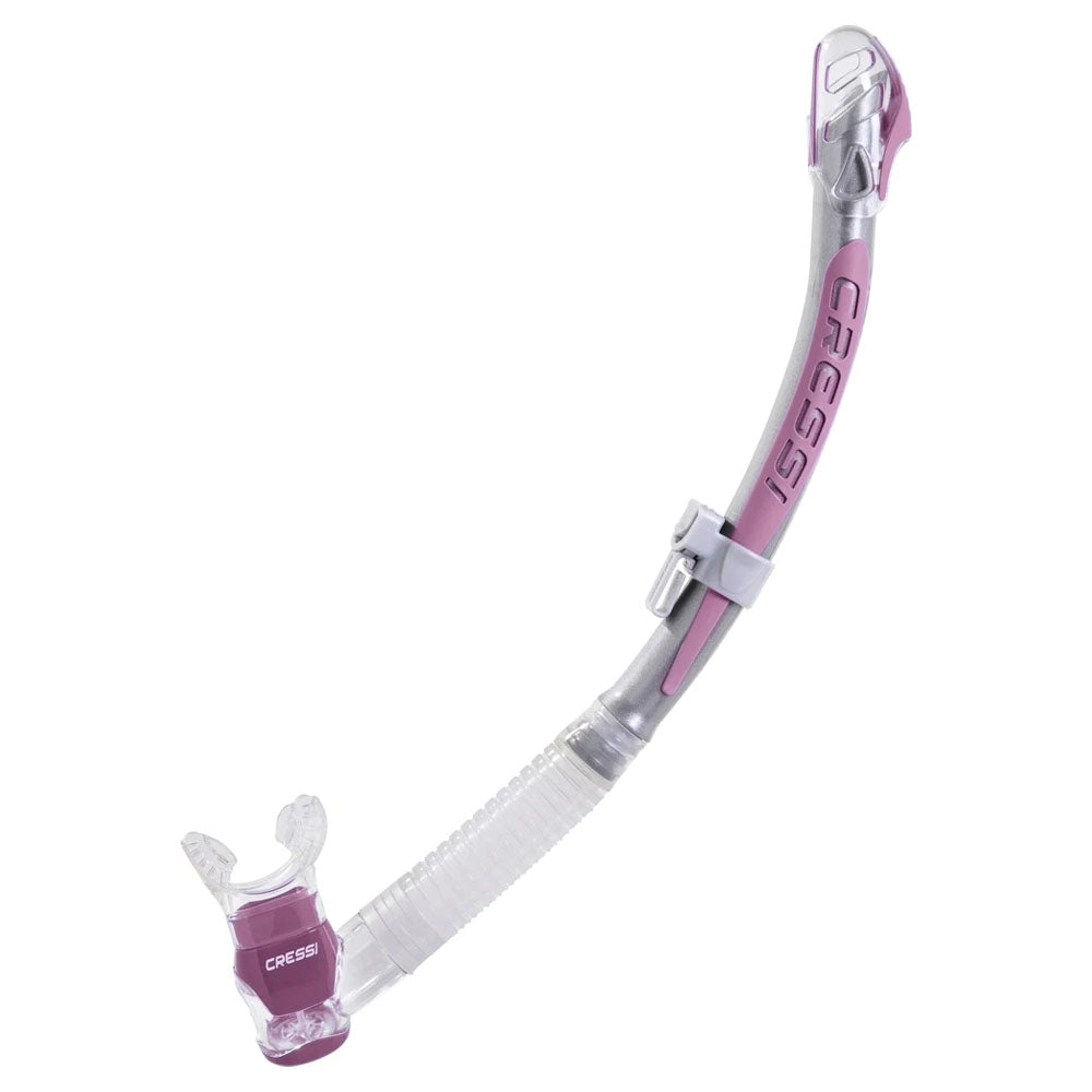 Cressi Corfu Şnorkel - CLEAR/SILVER/PINK