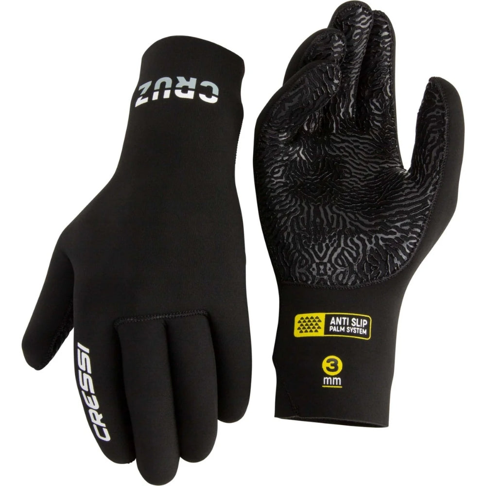 Cressi Cruz Dalış Eldiveni - BLACK - 3MM - XL - NO:5