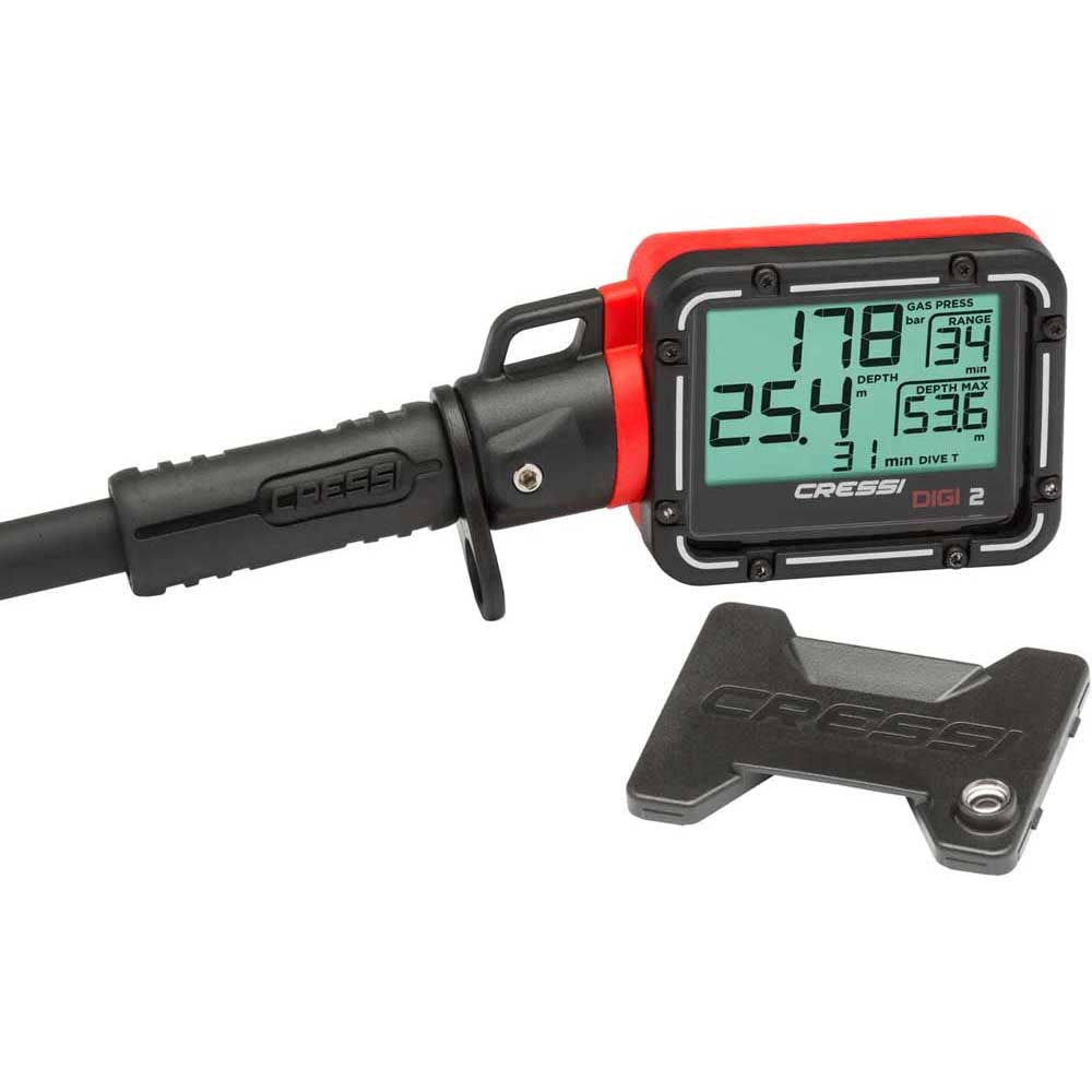 Cressi Digi 2 Dijital Dalış Konsolu - RED