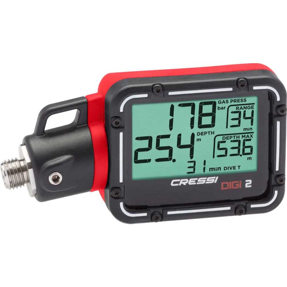 Cressi Digi 2 Dijital Dalış Konsolu - RED