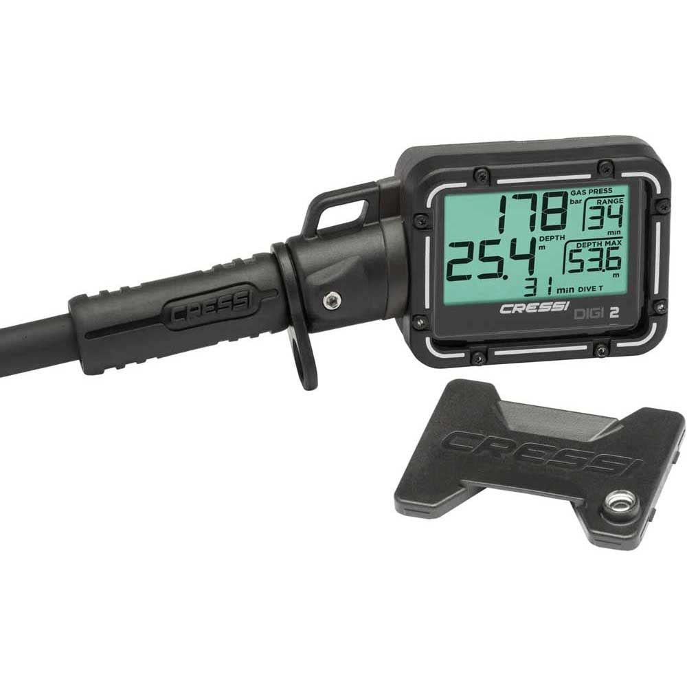 Cressi Digi 2 Dijital Dalış Konsolu - BLACK