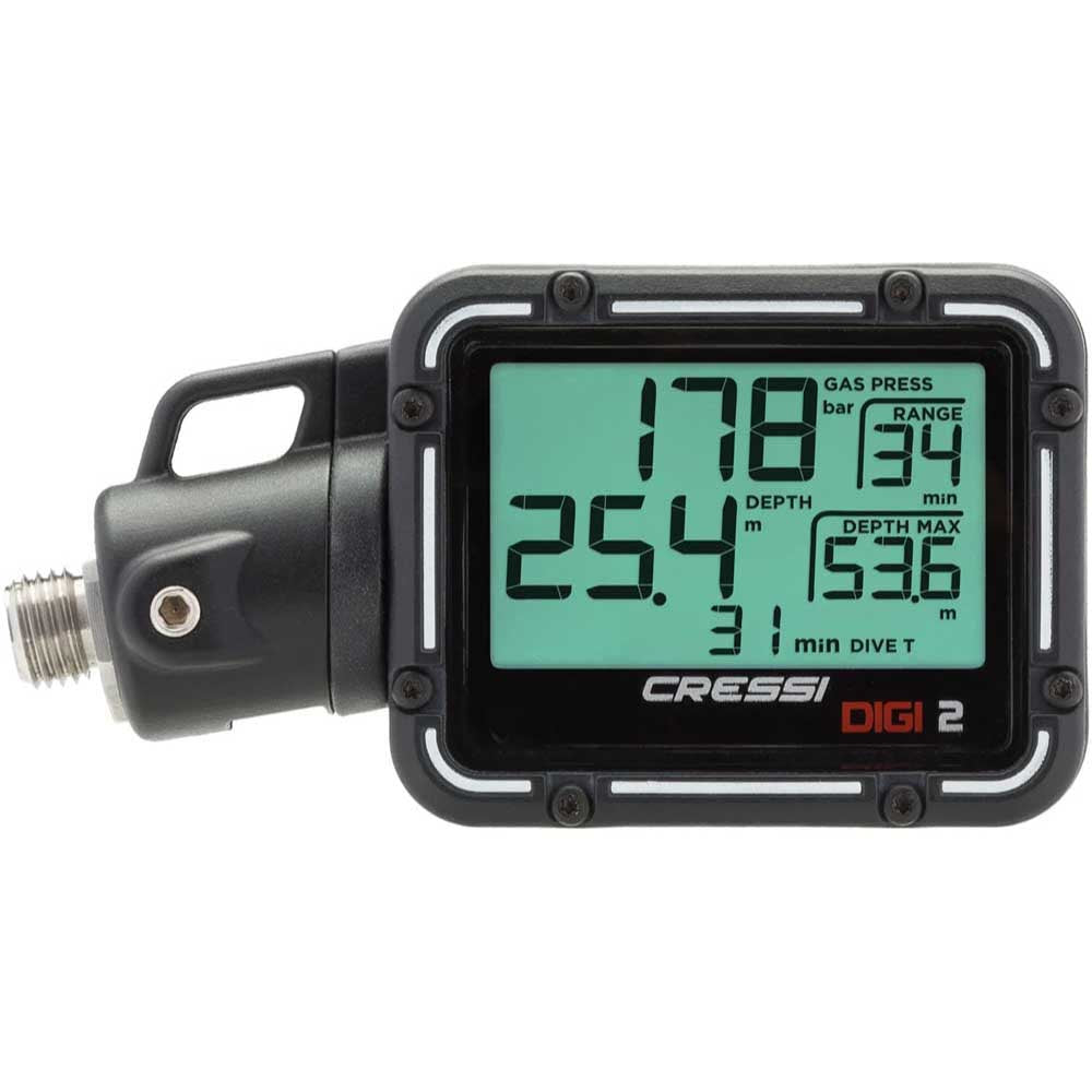 Cressi Digi 2 Dijital Dalış Konsolu - BLACK