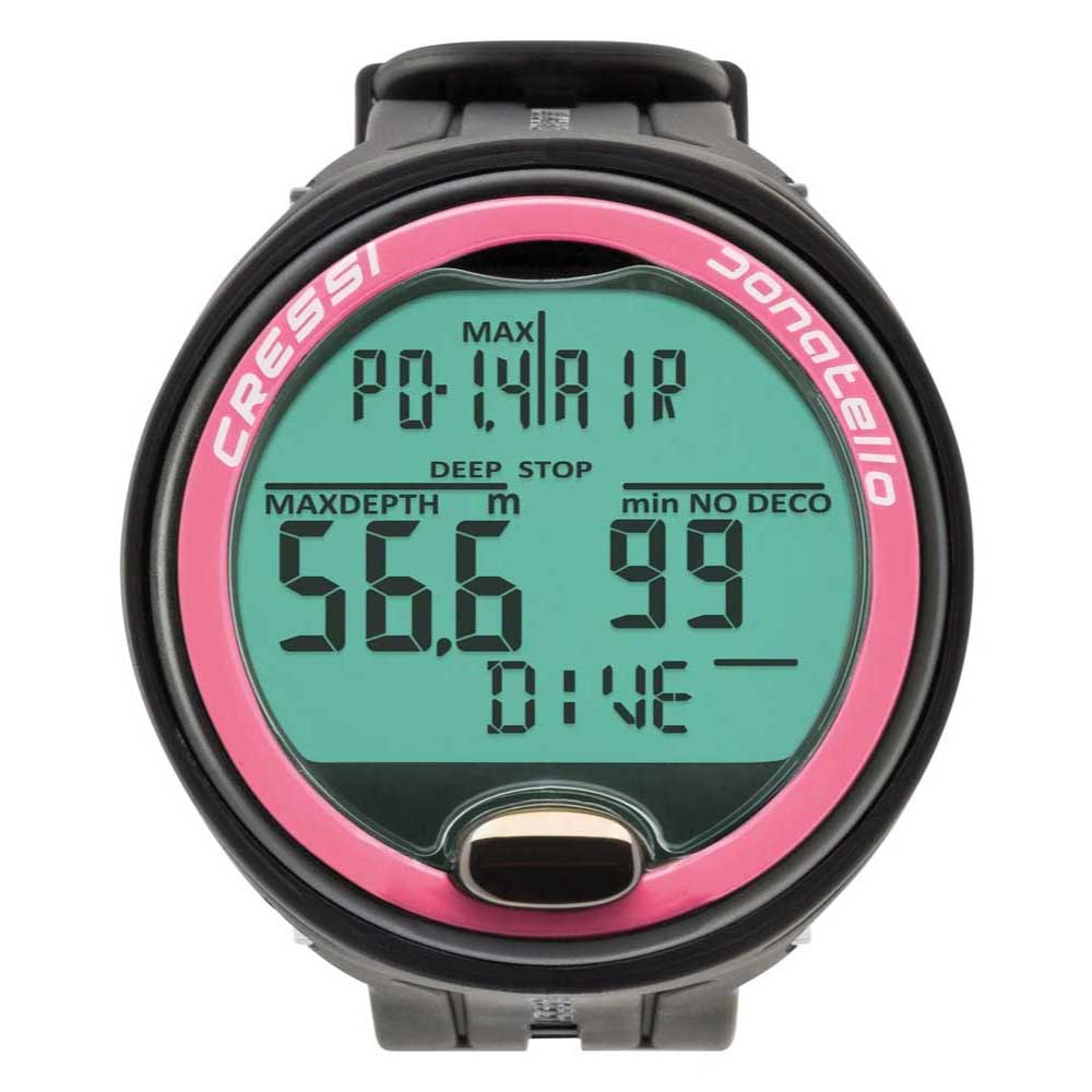 Cressi Donatello Diving Computer - BLACK - PINK