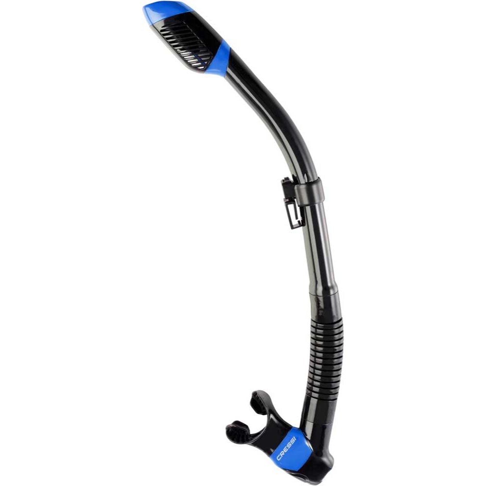 Cressi Supernova Dry Şnorkel - BLACK-BLUE