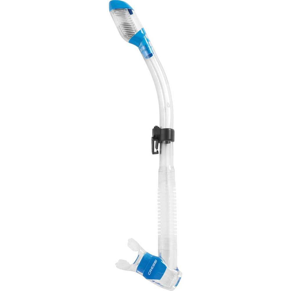 Cressi Supernova Dry Şnorkel - CLEAR-BLUE