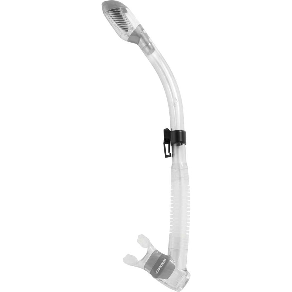 Cressi Supernova Dry Şnorkel - CLEAR-SILVER
