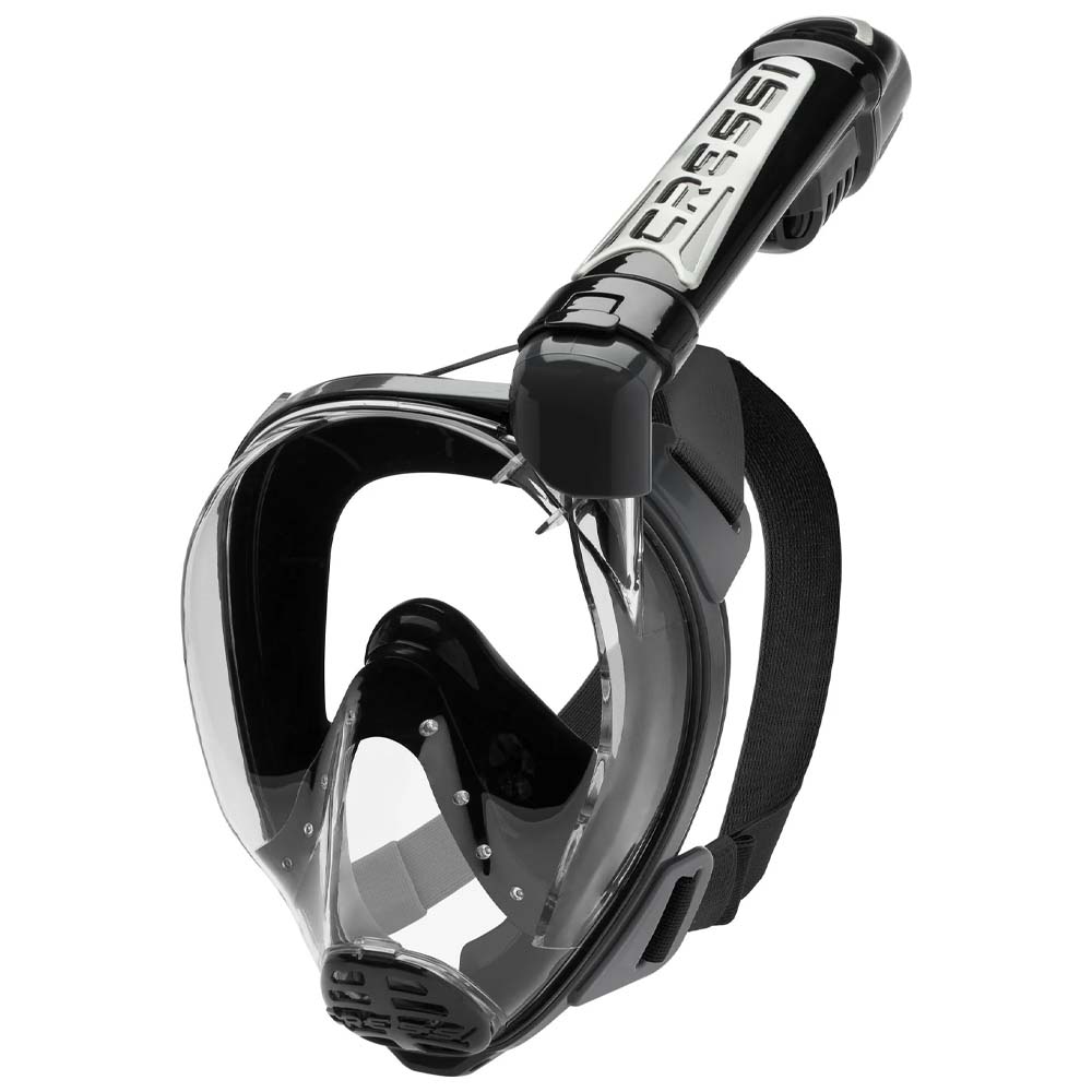 Cressi Duke Tam Yüz Maske - BLACK-BLACK - S - M