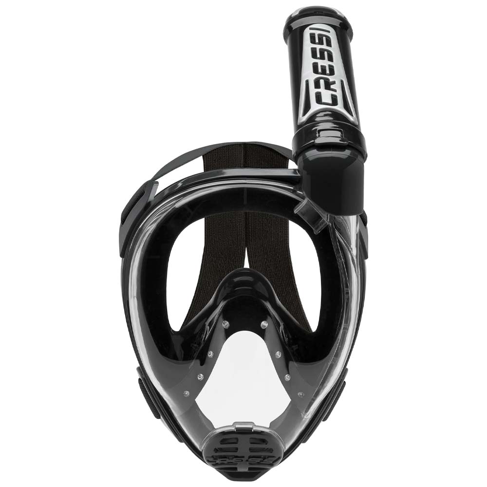 Cressi Duke Tam Yüz Maske - BLACK-BLACK - S - M