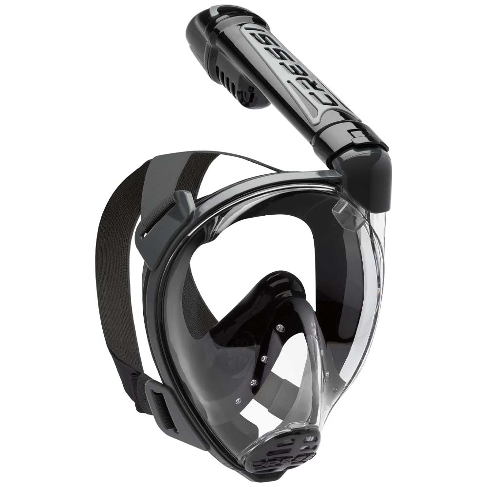 Cressi Duke Tam Yüz Maske - BLACK-BLACK - M - L