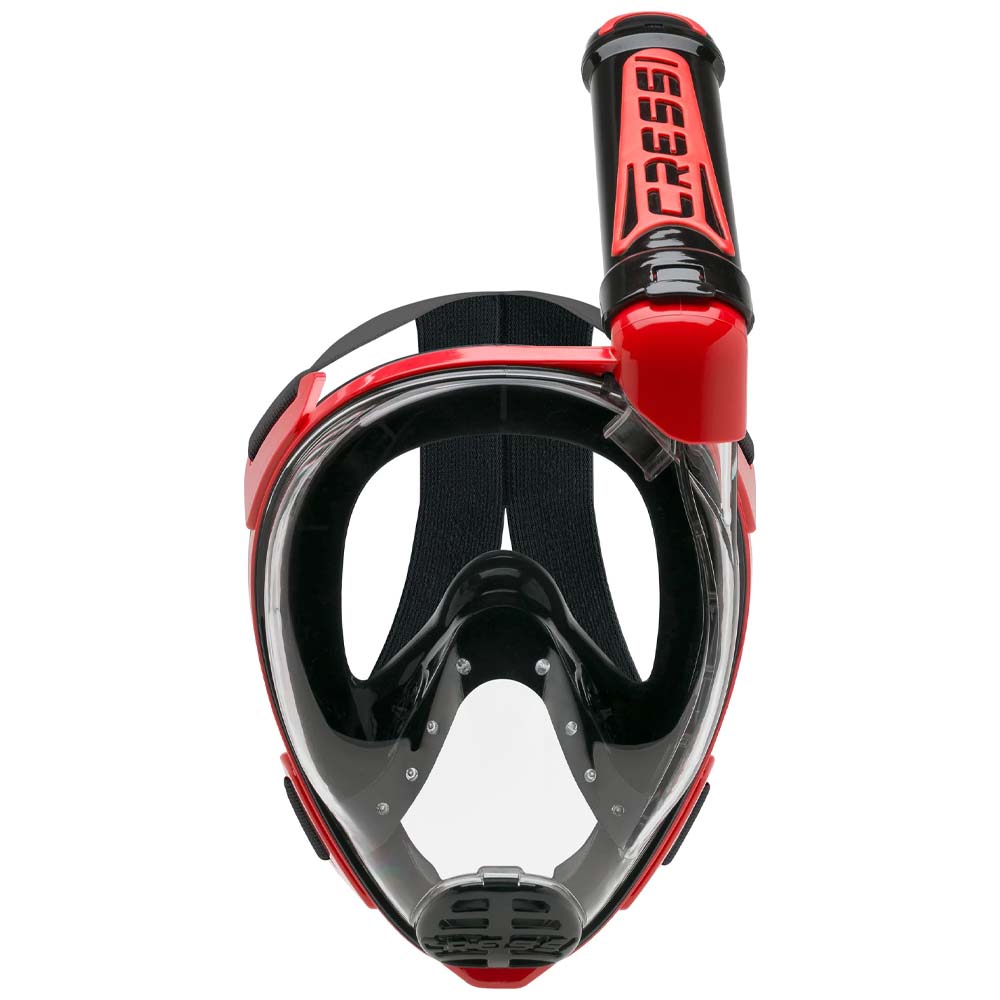 Cressi Duke Tam Yüz Maske - BLACK-RED - M - L