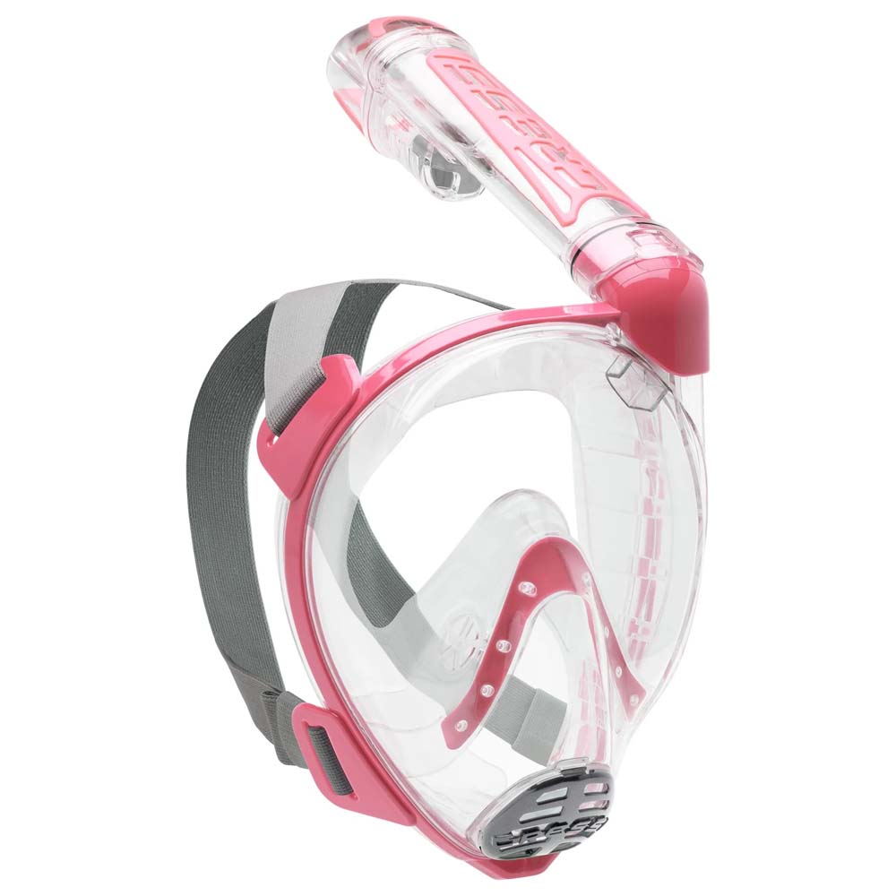 Cressi Duke Tam Yüz Maske - CLEAR-PINK - M - L