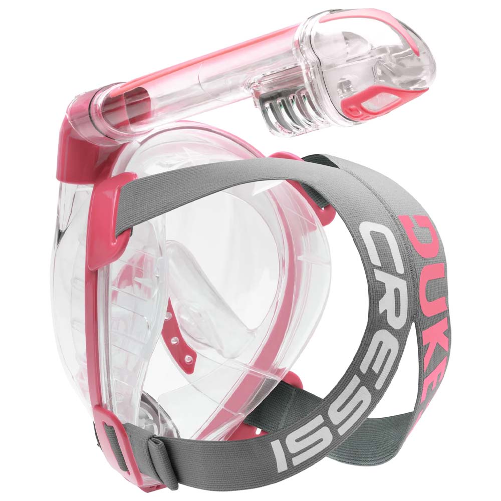 Cressi Duke Tam Yüz Maske - CLEAR-PINK - S - M