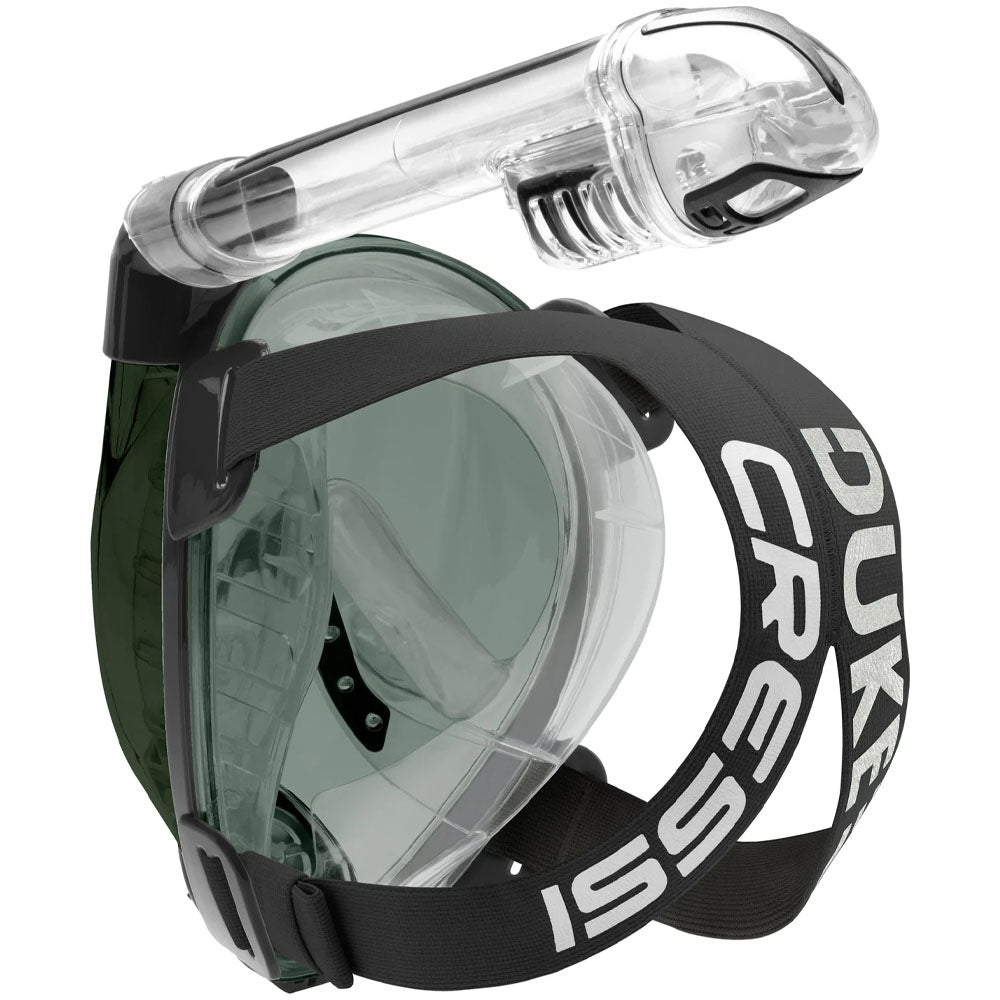 Cressi Duke Tam Yüz Maske - CLEAR-BLACK-SMOKED LENS - S - M